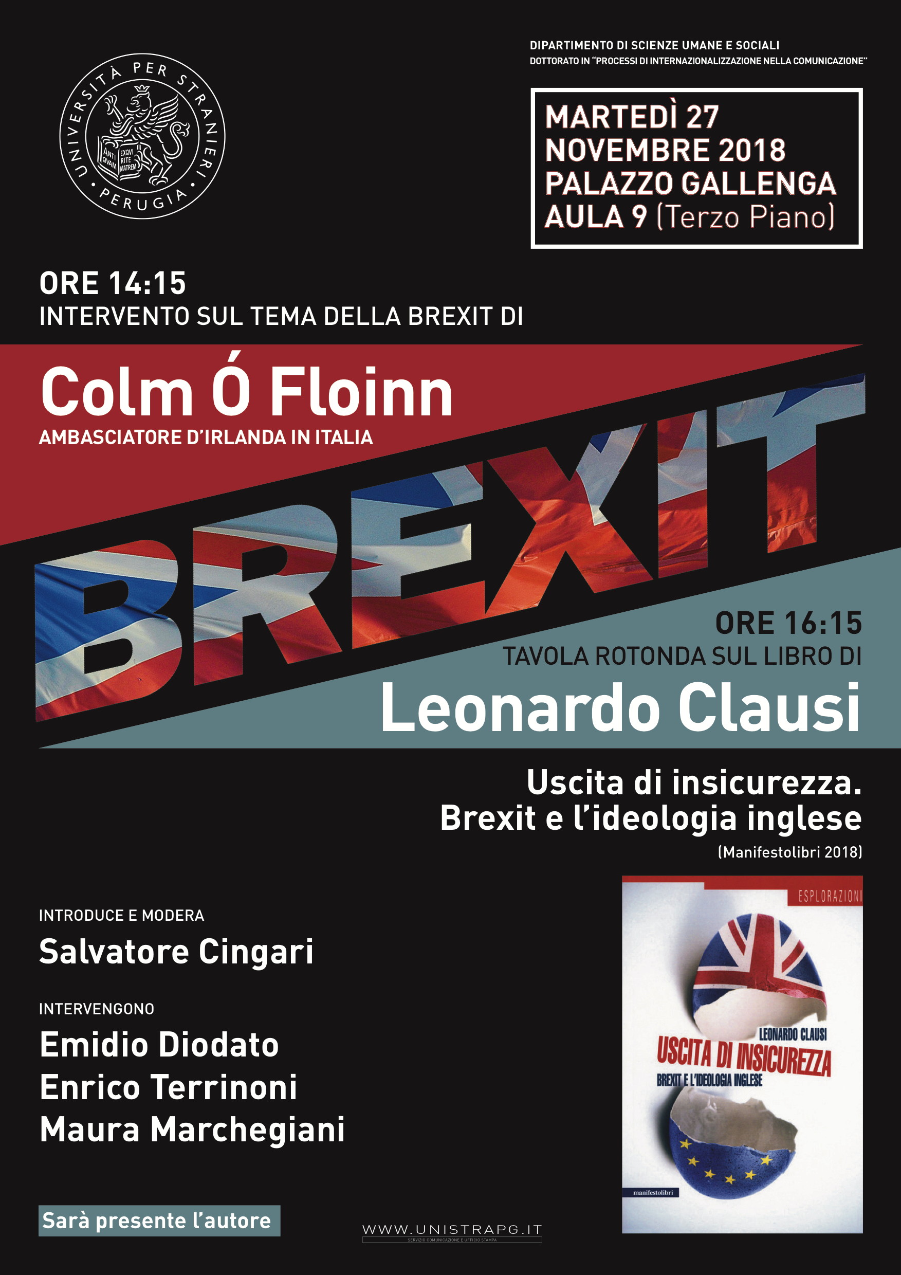 Locandina Salvatore Cingari - BREXIT